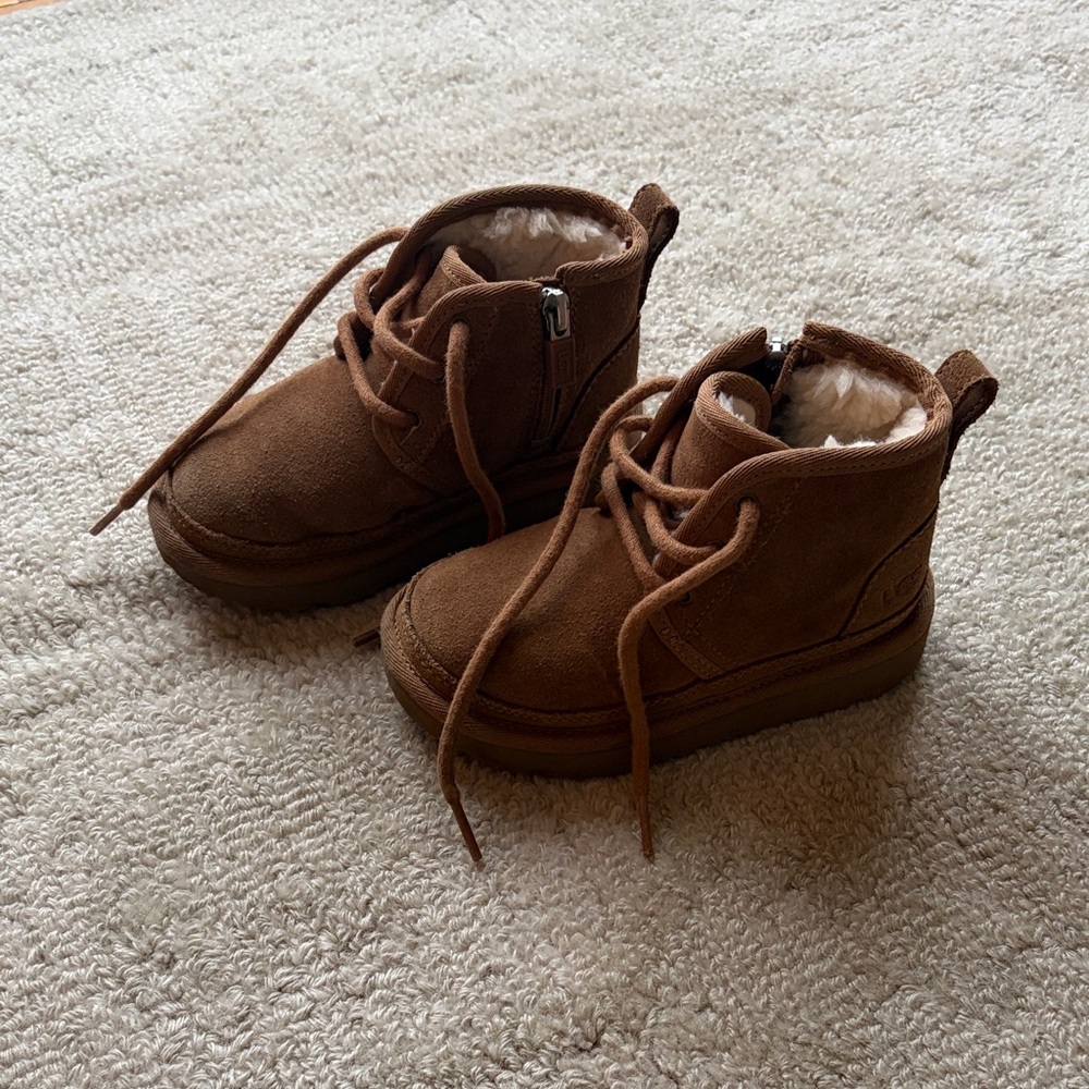 UGG Tan Kids Boots